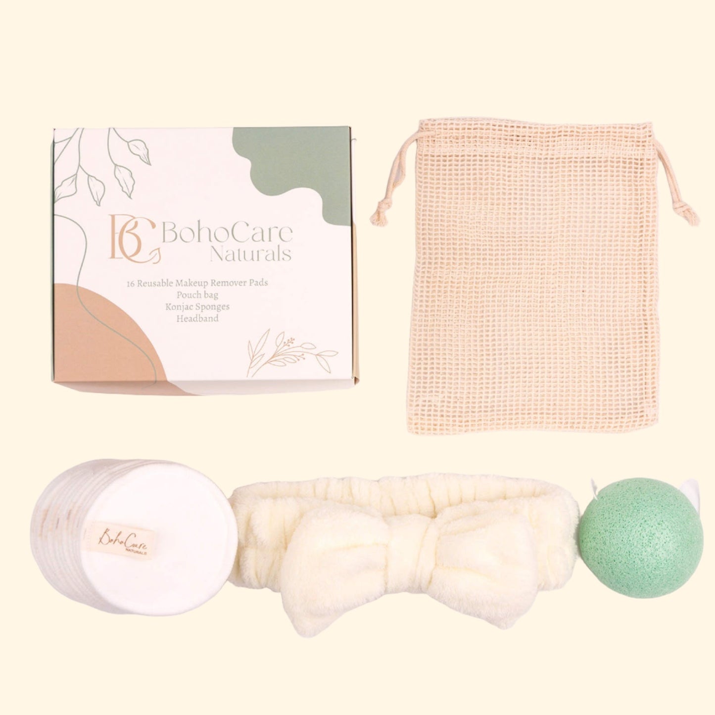 EcoLuxe Reusable Cotton Pads Kit